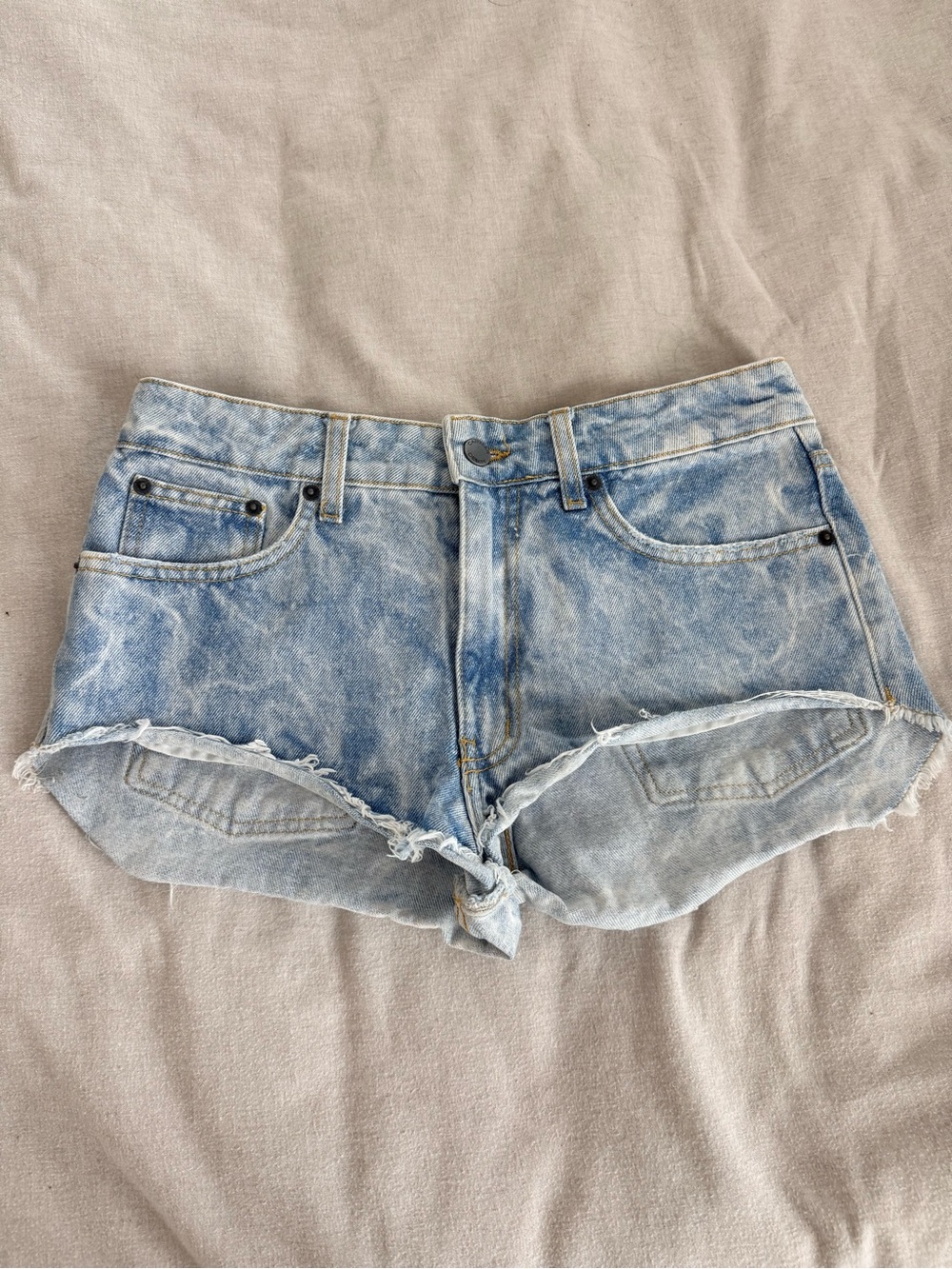 Carmar Light Wash Denim Women's Cutoff Shorts